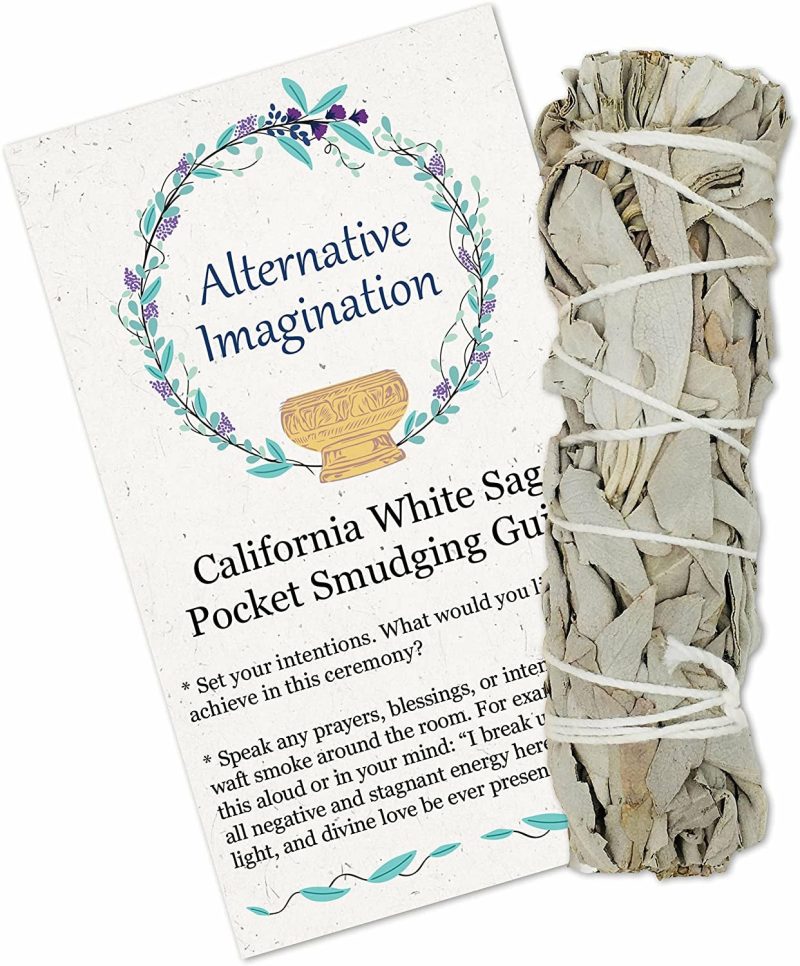 Home Décor |  Alternative Imagination White Sage Bundles For Smudging, 3 Pk Of 4" Bundles Home Décor Alternative Imagination