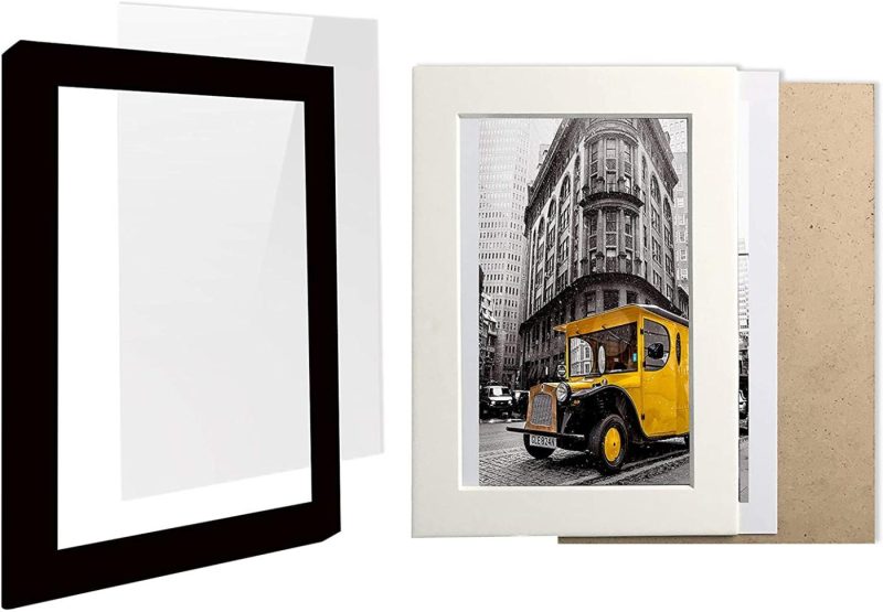 Home Décor |  Art Emotion 16X20 Picture Frame | 16X20 Frame Matted To 11X14 |16X20 Poster Frame, 11X14 Opening | 16 X 20 Frame Picture, 16X20 Wood Frame, 11X14 Matted For 16X20 Frame | Black Picture Frames Home Décor Art Emotion