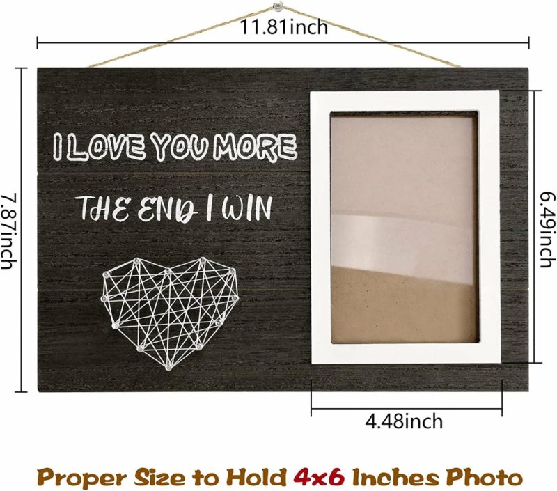 Home Décor |  Couples Picture Frame  For Wife Or Husband Home Décor Home Décor