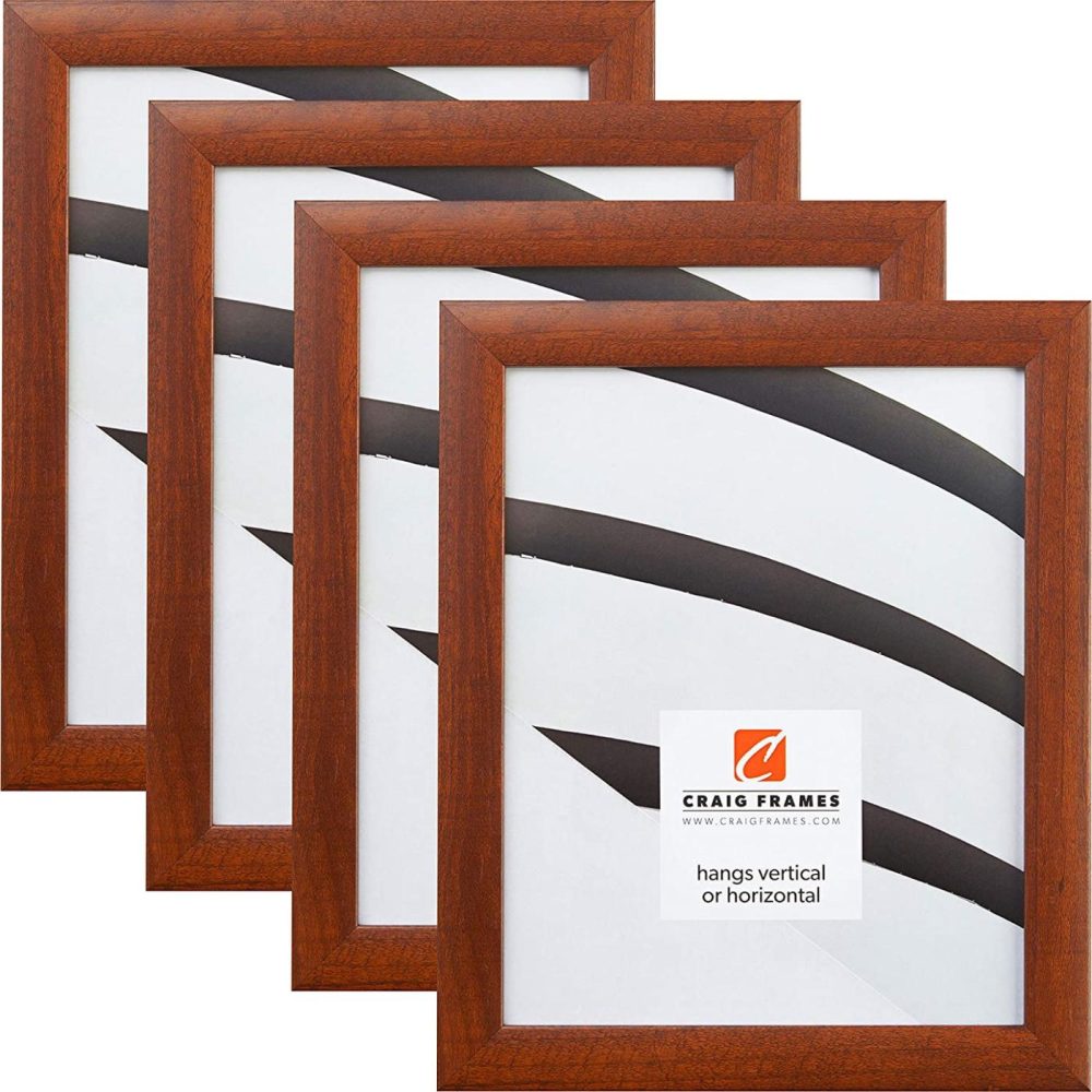 Home Décor |  Craig Frames 23247616 10 X 13 Inch Picture Frame, Walnut Brown, Set Of 4 Home Décor Craig Frames