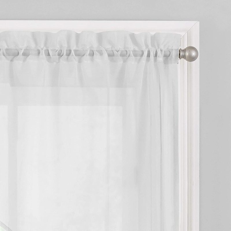 Home Décor |  Curtainfresh Odor Neutralizing Sheer Voile Grommet Window Curtain For Bedroom Or Living Room (1 Panel), 59 In X 84 In, White Home Décor Home Décor