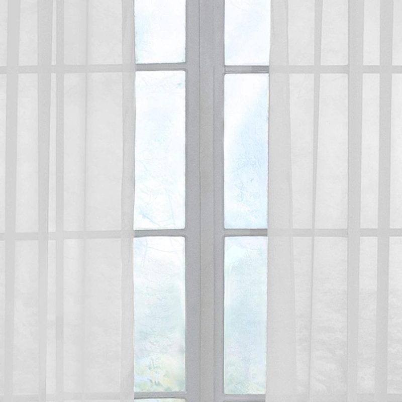 Home Décor |  Curtainfresh Odor Neutralizing Sheer Voile Grommet Window Curtain For Bedroom Or Living Room (1 Panel), 59 In X 84 In, White Home Décor Home Décor