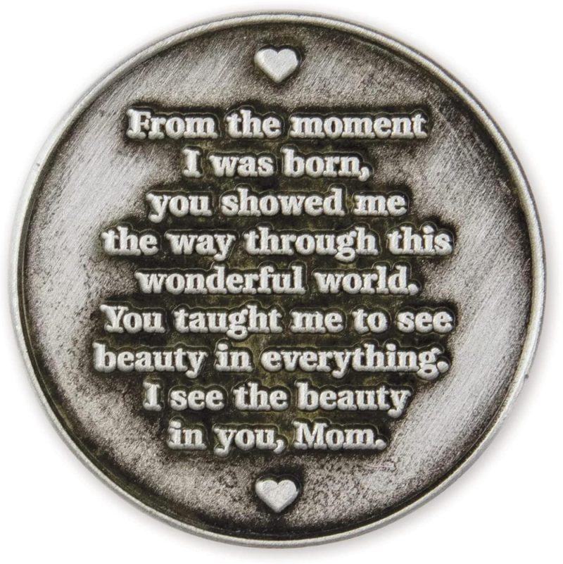 Home Décor |  I Love You Mom Love Expression Coin, Pocket Keepsake Gifts Of Appreciation For Mothers Day, Birthday & Special Occasion Distance Gifts, Tokens Of Appreciation For Family Home Décor BEST DAD EVER