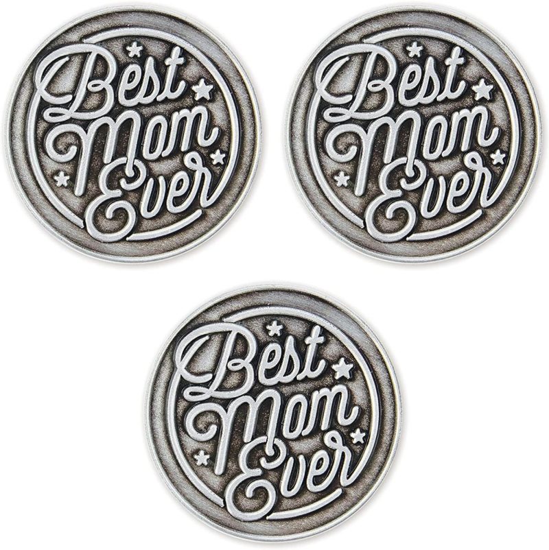 Home Décor |  I Love You Mom Love Expression Coin, Pocket Keepsake Gifts Of Appreciation For Mothers Day, Birthday & Special Occasion Distance Gifts, Tokens Of Appreciation For Family Home Décor BEST DAD EVER