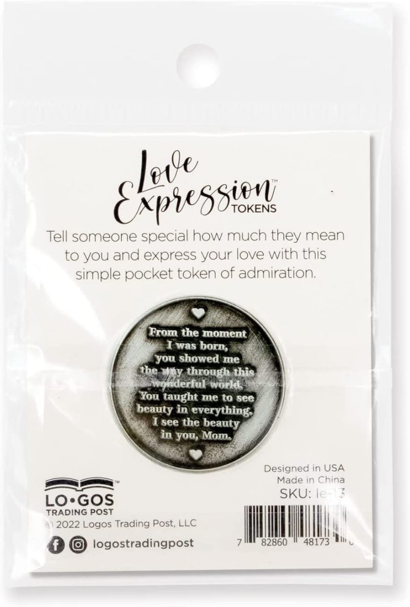 Home Décor |  I Love You Mom Love Expression Coin, Pocket Keepsake Gifts Of Appreciation For Mothers Day, Birthday & Special Occasion Distance Gifts, Tokens Of Appreciation For Family Home Décor BEST DAD EVER