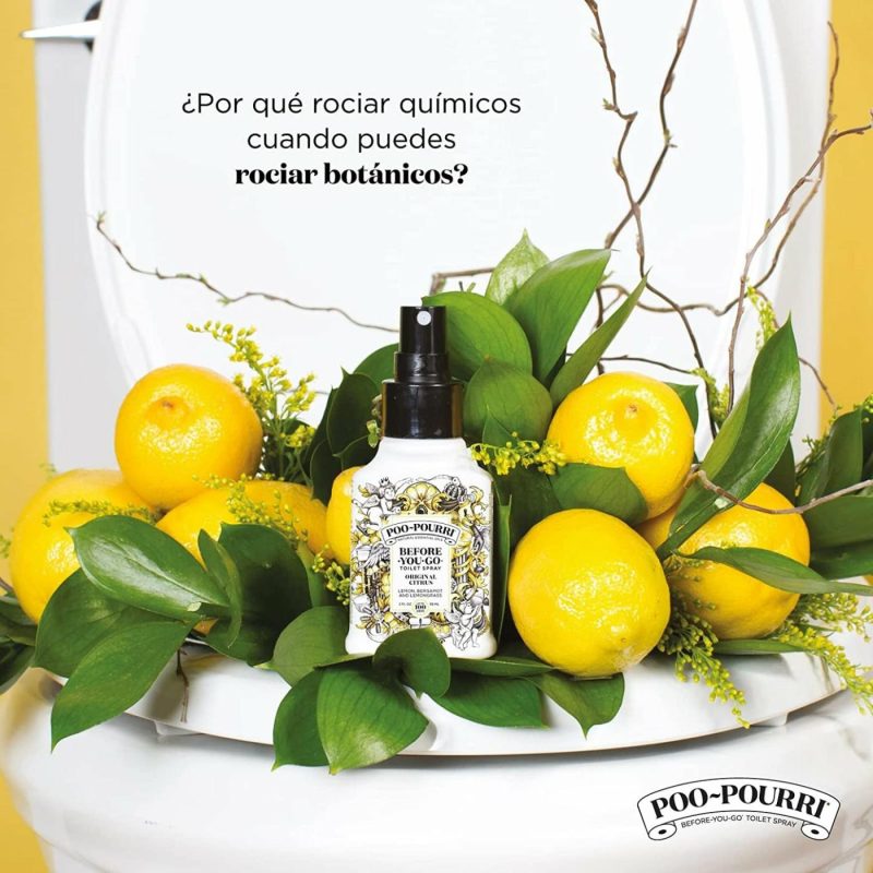 Home Décor |  Poo-Pourri Before-You-Go Toilet Spray Home Décor Amber Neroli