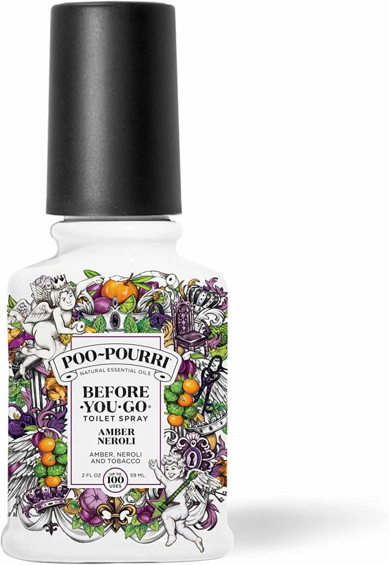 Home Décor |  Poo-Pourri Before-You-Go Toilet Spray Home Décor Amber Neroli