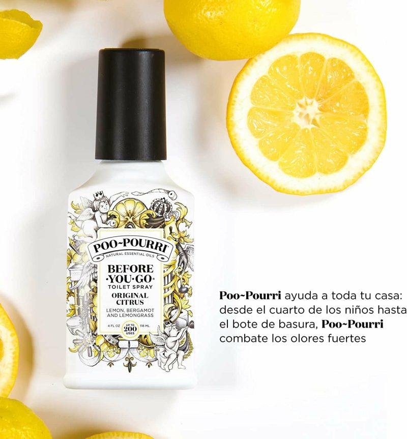 Home Décor |  Poo-Pourri Before-You-Go Toilet Spray Home Décor Amber Neroli