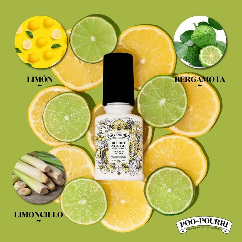 Home Décor |  Poo-Pourri Before-You-Go Toilet Spray Home Décor Amber Neroli