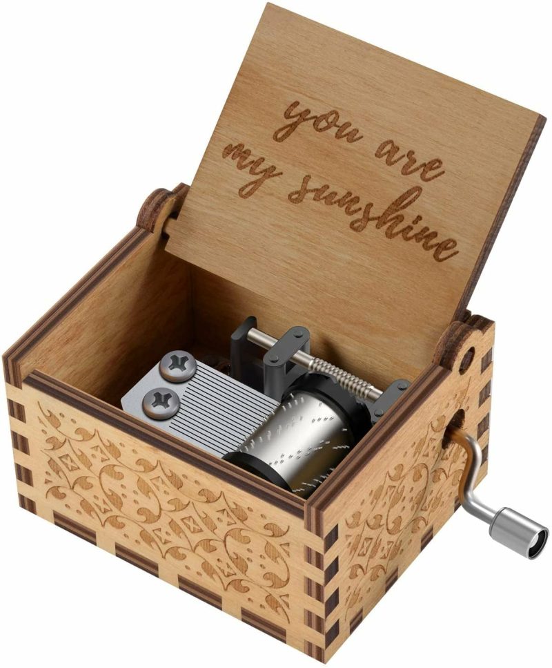 Home Décor |  You Are My Sunshine Wood Music Box Home Décor Colorful