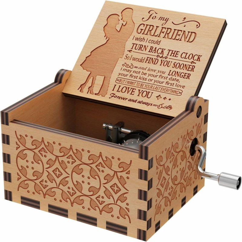 Home Décor |  You Are My Sunshine Wood Music Box Home Décor Colorful