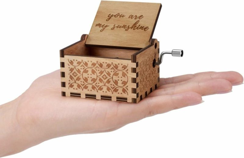 Home Décor |  You Are My Sunshine Wood Music Box Home Décor Colorful