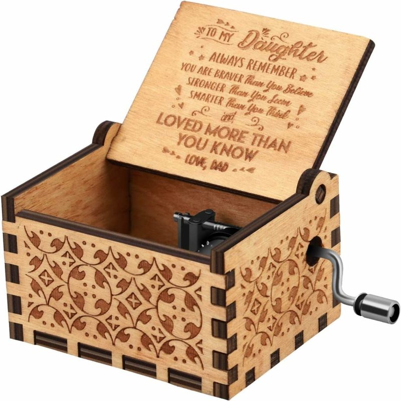 Home Décor |  You Are My Sunshine Wood Music Box Home Décor Colorful