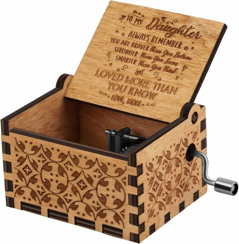 Home Décor |  You Are My Sunshine Wood Music Box Home Décor Colorful