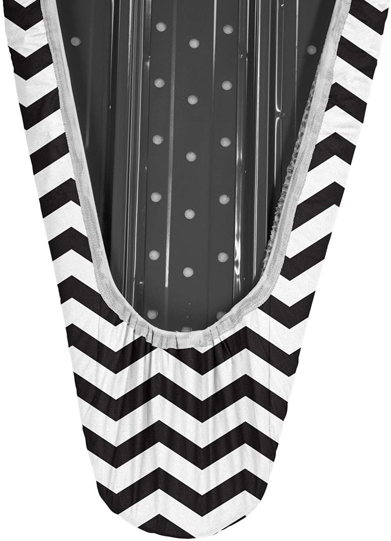 Irons & Steamers |  Epica Silicone Coated Ironing Board Cover- Resists Scorching And Staining – 15" X54 (Chevron: Black And White) Home Decor & Cleaning Chevron: Black & White