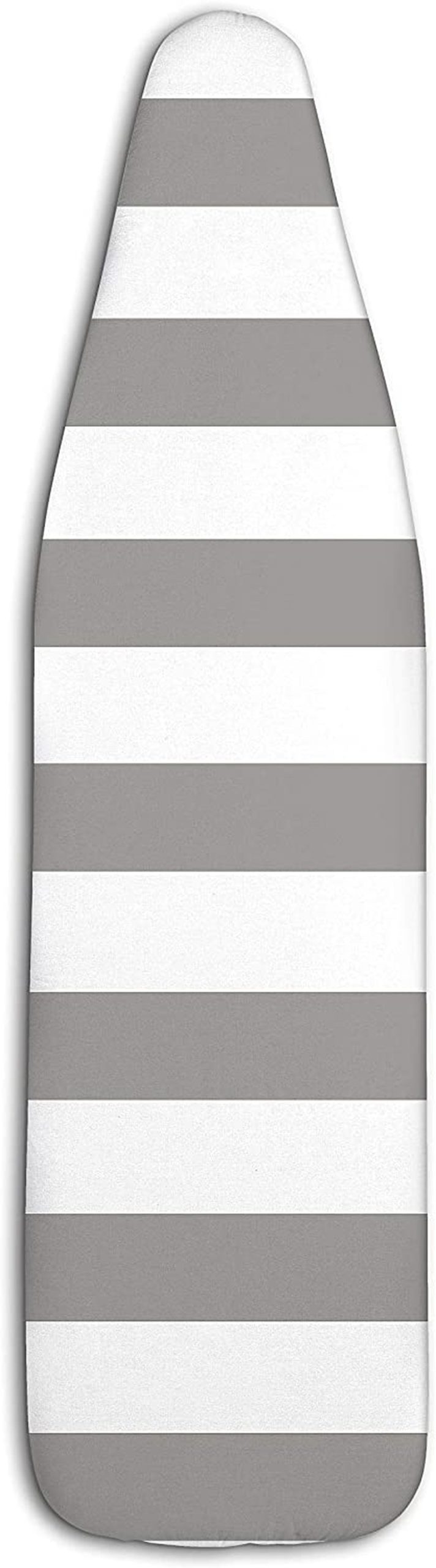 Irons & Steamers |  Epica Silicone Coated Ironing Board Cover- Resists Scorching And Staining – 15" X54 (Grey And White Stripe) Home Decor & Cleaning EPICA