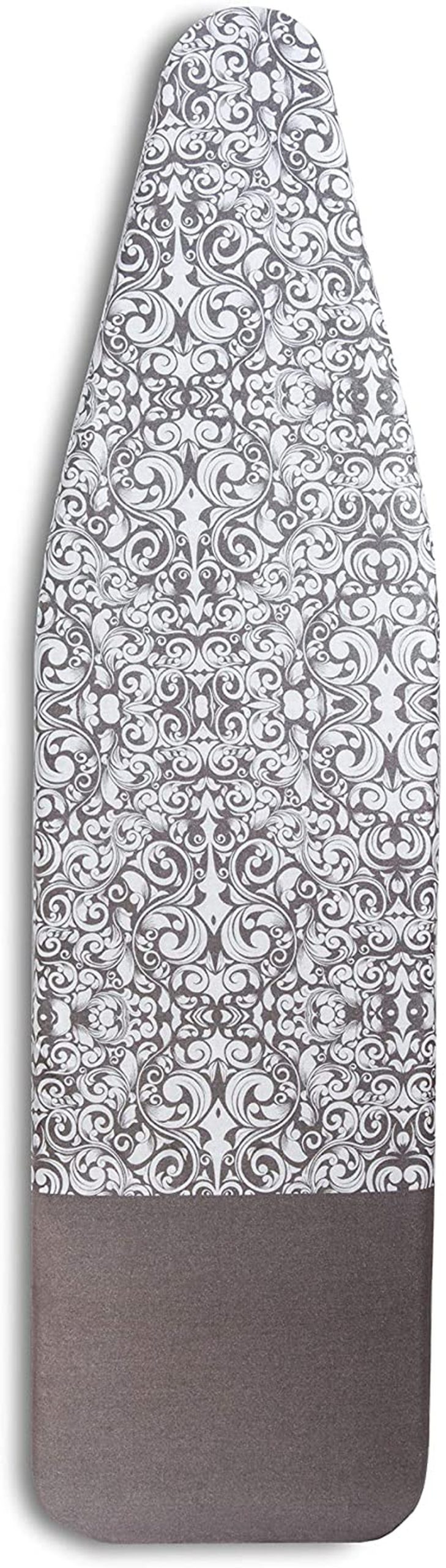 Irons & Steamers |  Epica Silicone Coated Ironing Board Cover- Resists Scorching And Staining – 15" X54 (Scroll Beige) Home Decor & Cleaning EPICA