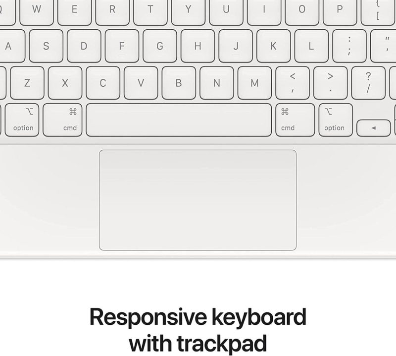 Keyboards |  Apple Magic Keyboard For 11-Inch Ipad Pro 3Rd Gen & Ipad Air 4Th Gen – White (Renewed) Keyboards Amazon Renewed