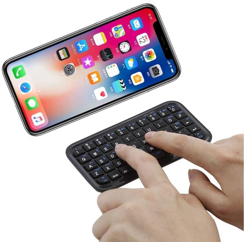 Keyboards |  Bluetooth 3.0 Keyboard,Rechargeable Mini Slim Travel Size Wireless Pocket Keypad Small Portable 49 Keys Keyboard For Pc Notebook Tablets Smartphones Keyboards FLY WAY