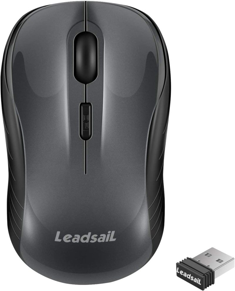 Keyboards |  Wireless Mouse Silent 2.4G Usb Computer Mouse Compact Optical Cordless Mouse Mini Quiet Wireless Mice, Noiseless, 4 Buttons, 3 Adjustable Dpi Mobile Mouse For Pc/Laptop/ Windows/Mac/Linux Keyboards black