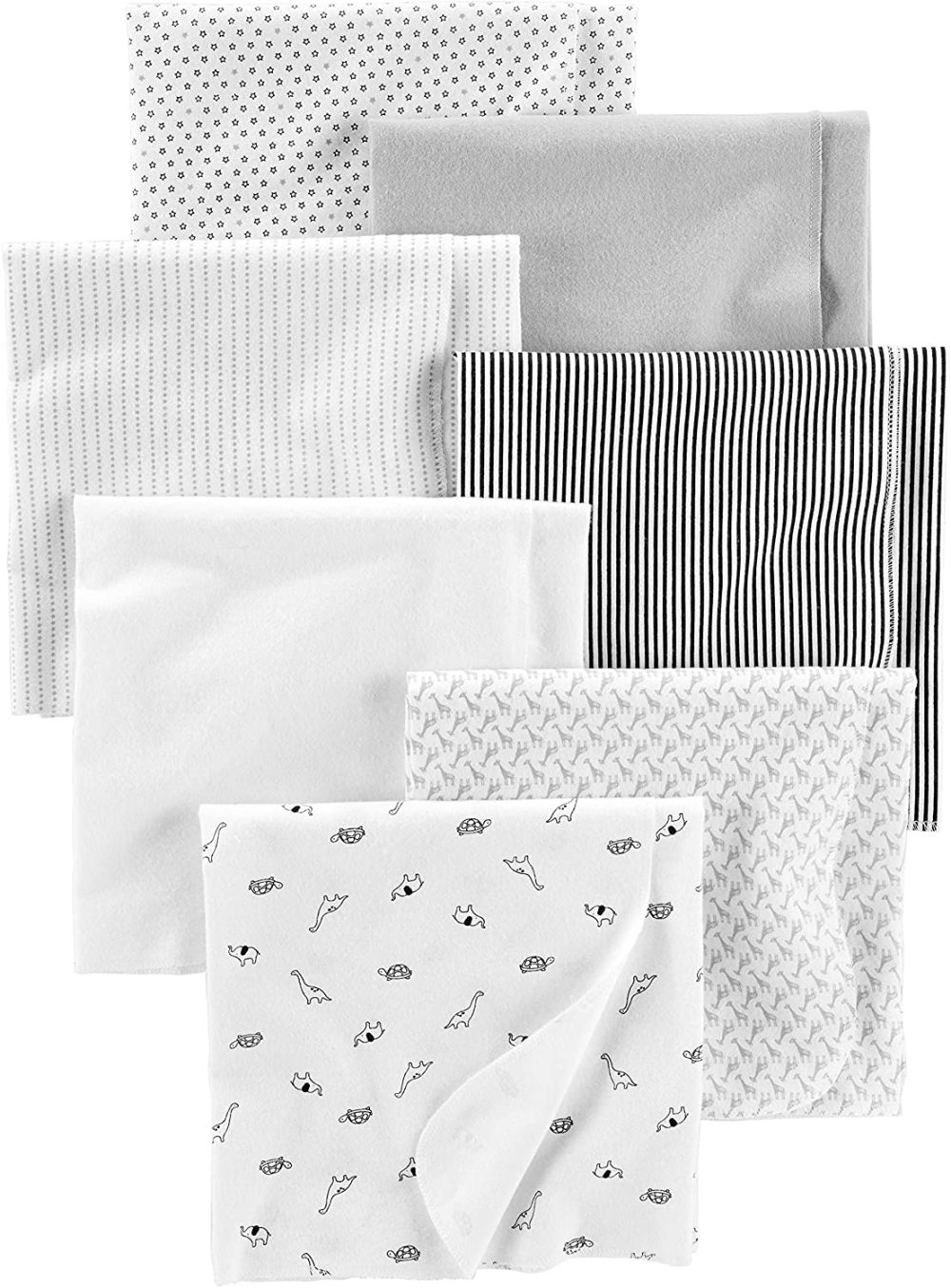 Kids Home Store |  Simple Joys By Carter’s Baby 7-Pack Flannel Receiving Blankets Bedding Bedding