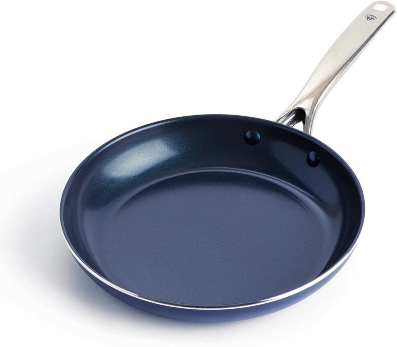 Kitchen & Dining |  Blue Diamond Cookware Toxin Free Ceramic Nonstick Safe Open Frypan, Frying Pan, 10" Cookware Blue Diamond Cookware