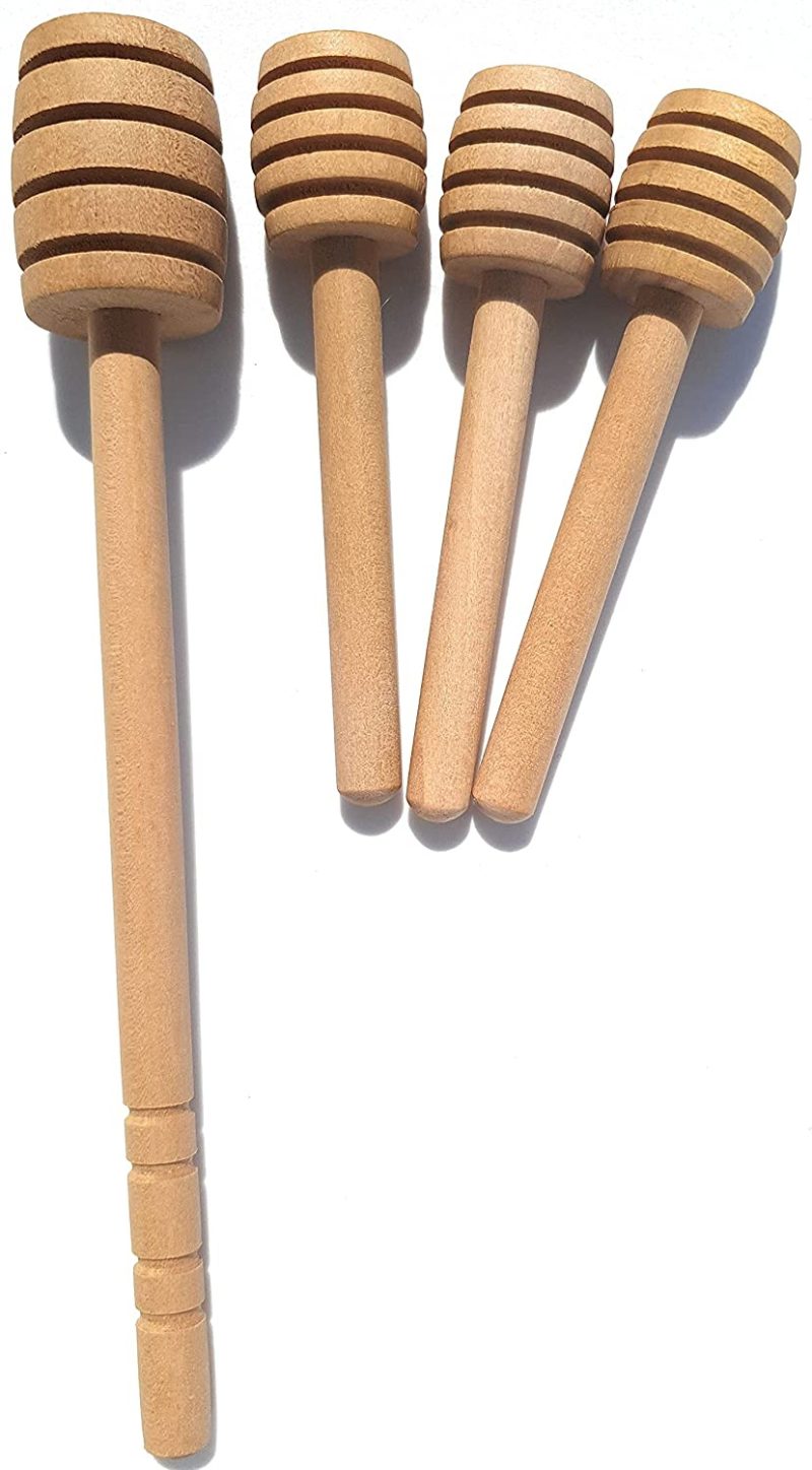 Kitchen & Dining |  3 Pack Honey Dipper Stick | Honey Dipper-Charcuterie Accessories | Honeycomb Stick| Honeycomb Spoon | Charcuterie Utensils | Honey Spoon | Honey Server | Honey Stirrer | Honey Wooden Dipper 3 Inch Dining & Entertaining Dining & Entertaining