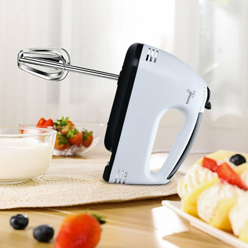 Kitchen & Dining |  7-Speed Hand Mixer Electric With Eject Button And 6 Attachments For Whipping Cream, Dough, Cakes, Bread Maker Appliances Appliances