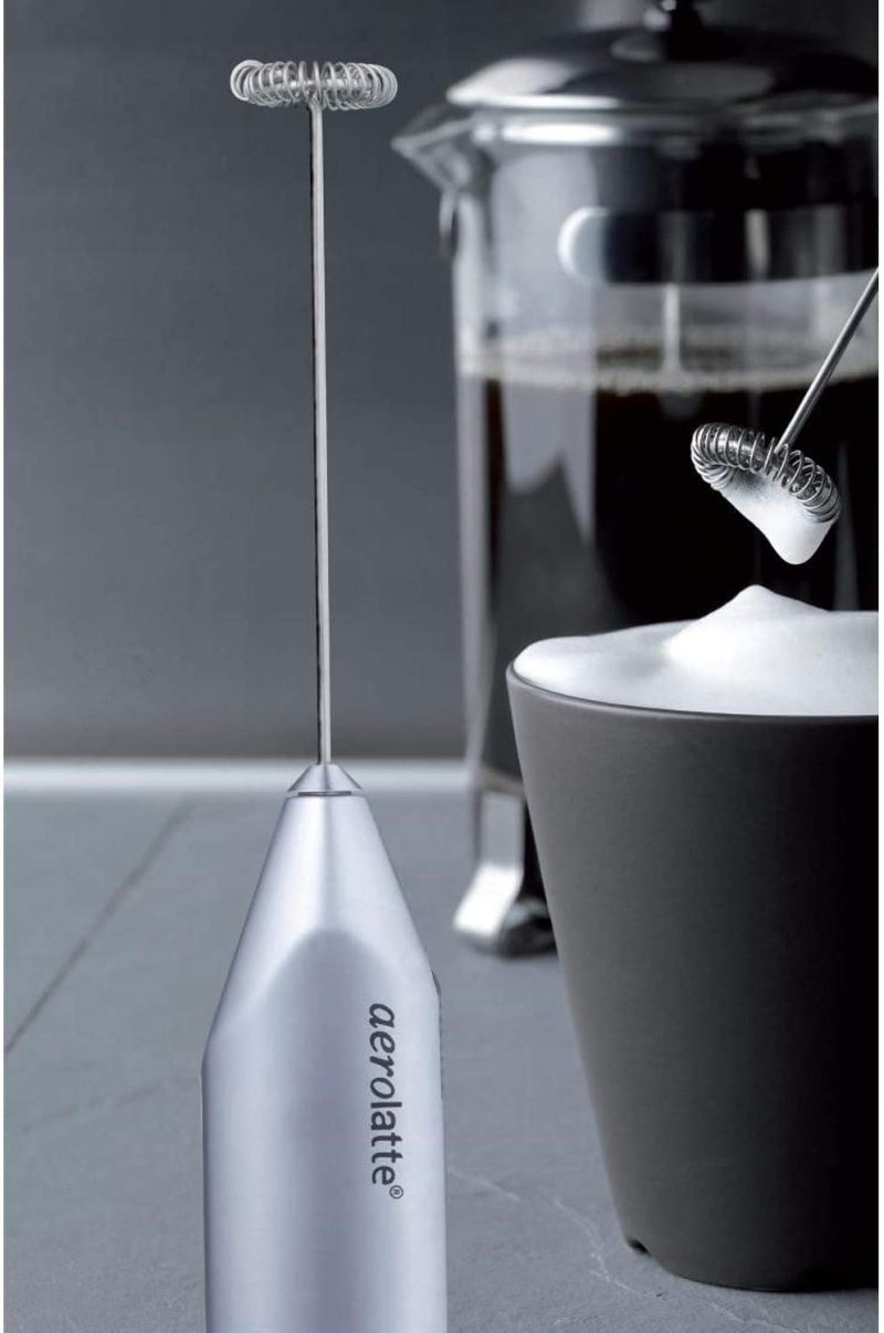 Kitchen & Dining |  Aerolatte Milk Frother, 8.5-Inch, Satin Finish Coffee, Tea & Espresso Appliances Aero