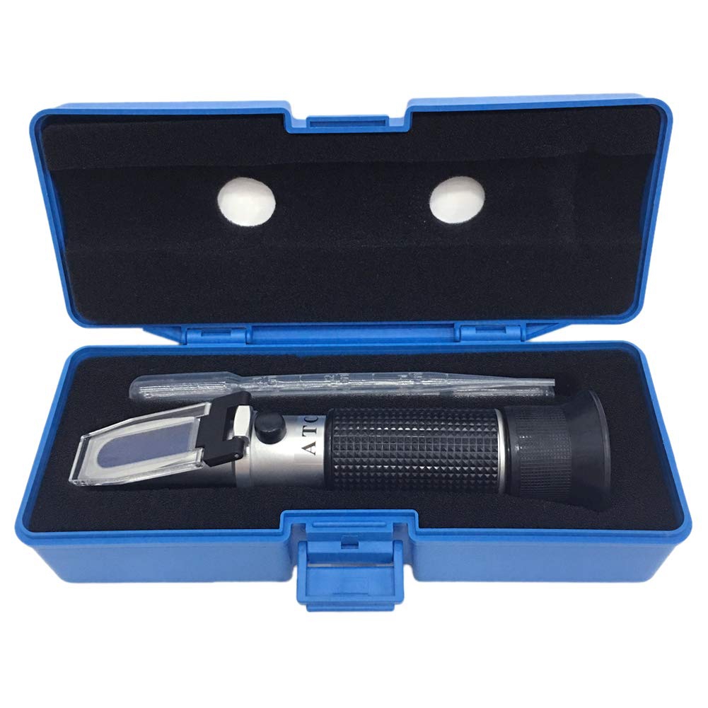 Kitchen & Dining |  Aichose Brix Refractometer With Atc, Dual Scale – Specific Gravity & Brix, Hydrometer In Wine Making And Beer Brewing, Homebrew Kit Home Brewing & Wine Making aichose