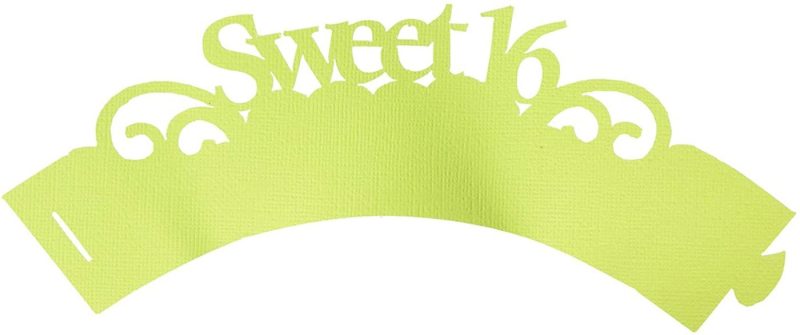 Kitchen & Dining |  All About Details Sweet 16 Cupcake Wrappers, Set Of 12 (Yellow) Bakeware All About Details