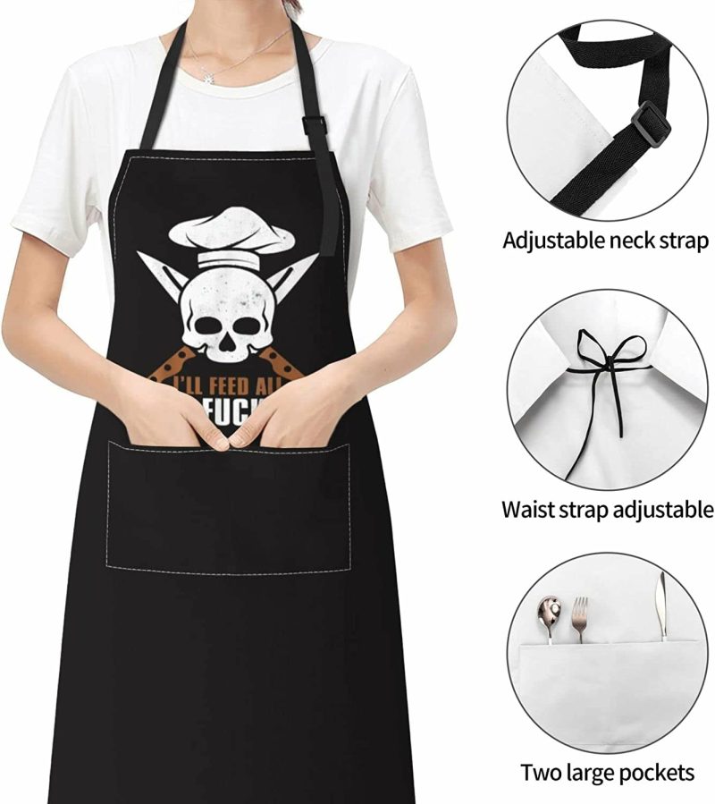 Kitchen & Dining |  Bbq Apron For Cooking Home Decor & Cleaning Bimakou