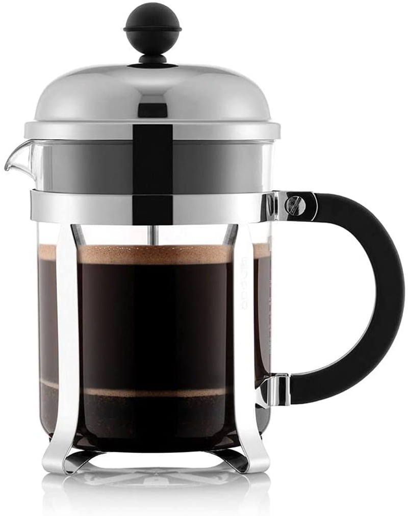 Kitchen & Dining |  Bodum Chambord French Press Coffee Maker, 17 Ounce, .5 Liter, Chrome Coffee, Tea & Espresso Appliances Bodum