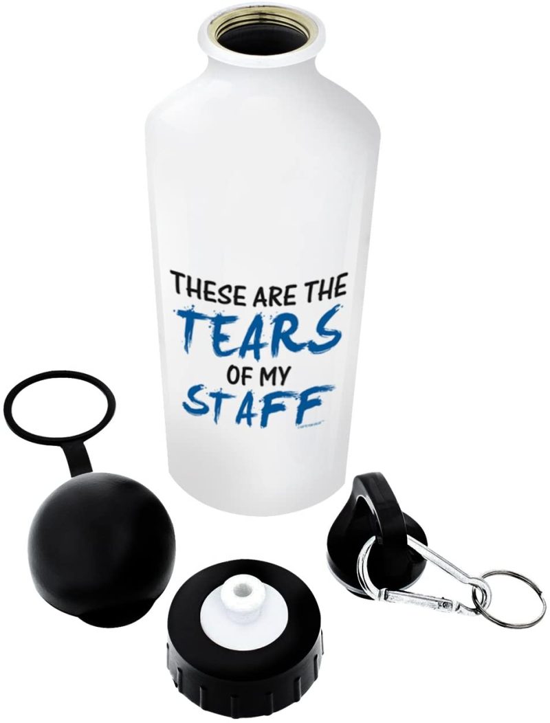 Kitchen & Dining |  Boss Appreciation Gift Tears Of My Staff Office Humor Boss Gag Gift For Boss Supervisor Coworker Gifts Gift Aluminum Water Bottle With Cap & Sport Top Education & Crafts Education & Crafts