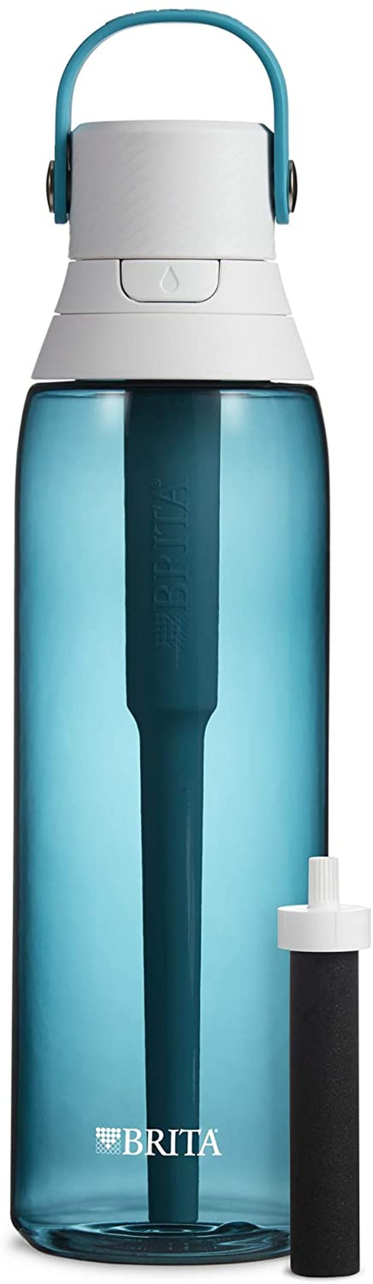 Kitchen & Dining |  Brita Plastic Water Filter Bottle, 26 Ounce 1, Sea Glass Home Decor & Cleaning Brita