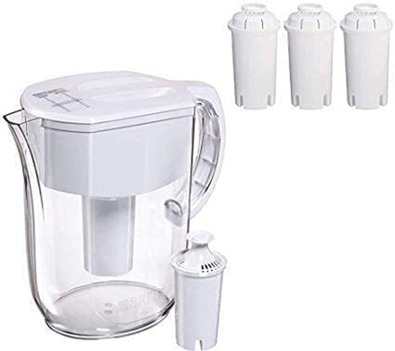 Kitchen & Dining |  Brita Standard Everyday Water Filter Pitcher, White, Large 10 Cup, 1 Count Home Decor & Cleaning Brita