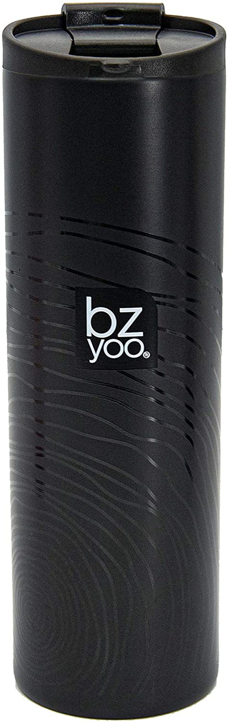 Kitchen & Dining |  Bzyoo Brew 18/8 Stainless Vacuum Drinking Bpa-Free 16Oz Coffee Mug Water Thermal Bottle With Leak Proof Design For Hike Camping Holiday New Year Gifts Wellness (Organica, Black) Home Decor & Cleaning bzyoo