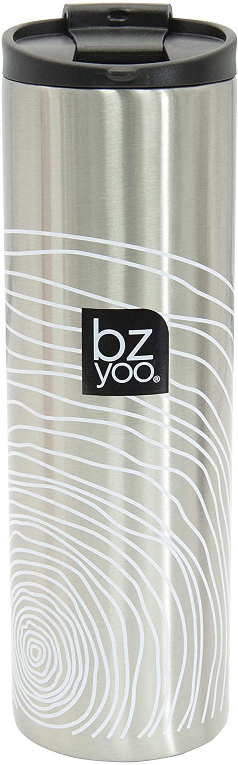 Kitchen & Dining |  Bzyoo Brew 18/8 Stainless Vacuum Drinking Bpa-Free 16Oz Coffee Mug Water Thermal Bottle With Leak Proof Design For Hike Camping Holiday New Year Gifts Wellness (Organica, White) Home Decor & Cleaning bzyoo