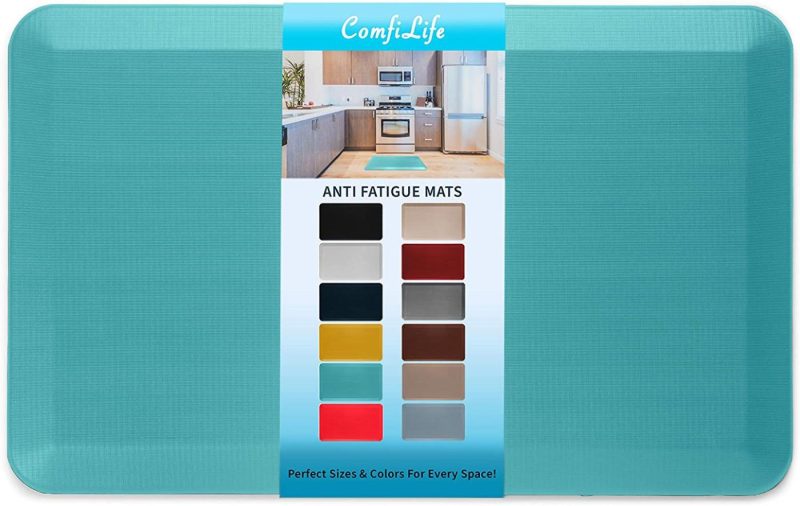 Kitchen & Dining |  Comfilife Anti Fatigue Floor Mat – 3/4 Inch Thick Perfect Kitchen Mat, Standing Desk Mat – Comfort At Home, Office, Garage – Durable – Stain Resistant – Non-Slip Bottom Education & Crafts Beige