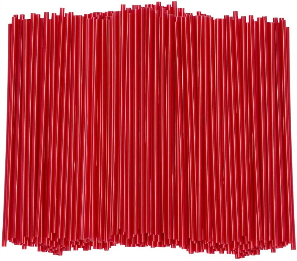 Kitchen & Dining |  Comfy Package Red 5 Inch Plastic Sip Stirrers – 1000 Pack Bar Tools & Drinkware Bar Tools & Drinkware