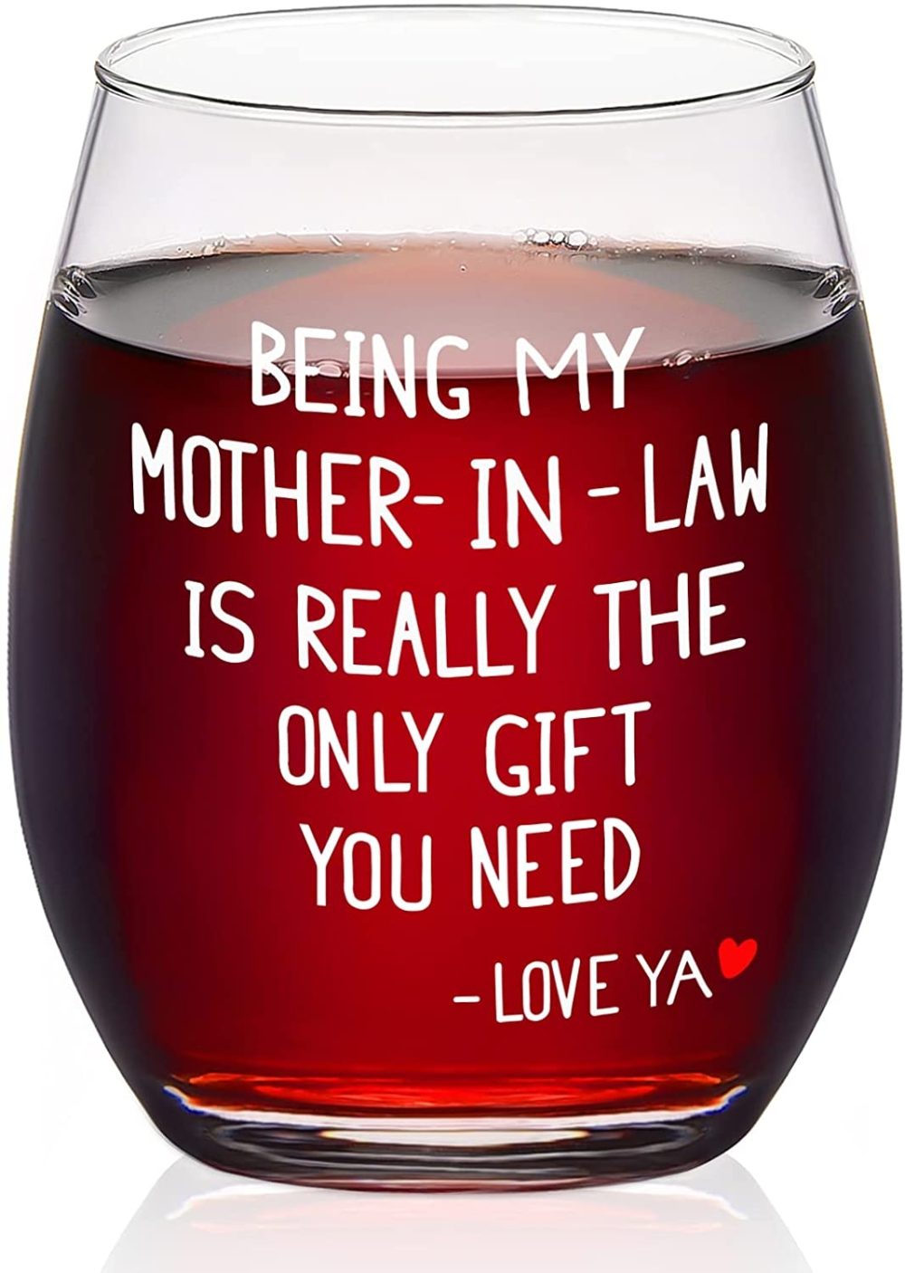 Kitchen & Dining |  Futtumy Mother In Law Gifts, Mother-In-Law Stemless Wine Glass 15Oz, Mother’s Day Gift Birthday Gift Christmas Gift For Mother In Law From Daughter In Law Son In Law Bar Tools & Drinkware Bar Tools & Drinkware