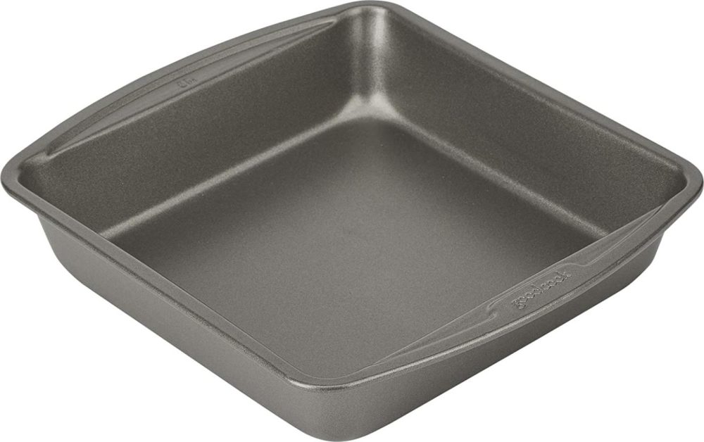 Kitchen & Dining |  Good Cook 04017 786173391991 8 Inch X 8 Inch Square Cake Pan, 8 X 8 Inch, Grey Bakeware Bakeware