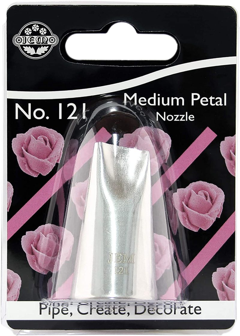 Kitchen & Dining |  Jem Large Petal/Ruffle Piping Nozzle-Cake Decorating Tip #116, Standard, Silver Bakeware Bakeware