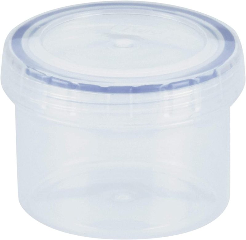 Kitchen & Dining |  Lock & Lock Easy Essentials Twist Food Storage Lids/Airtight Containers, Bpa Free, Short – 5 Oz – For Candies, Clear Home Decor & Cleaning Kitchen & Dining