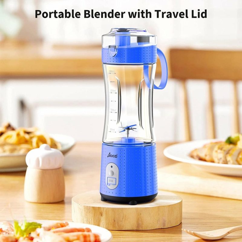 Kitchen & Dining |  Mini Blender Usb Rechargeable Home Decor & Cleaning Darkblue