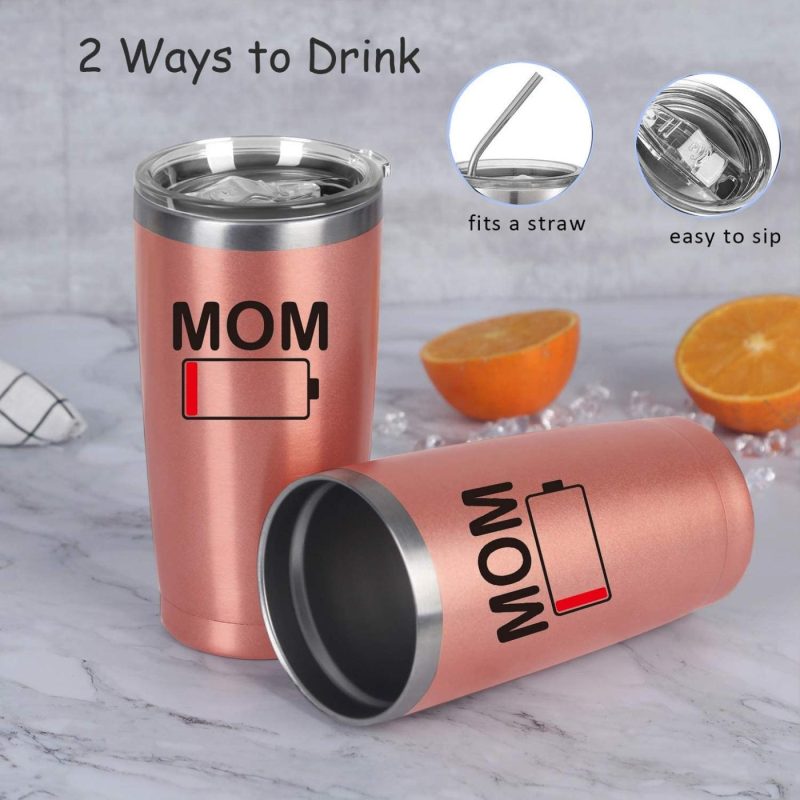 Kitchen & Dining |  Mom Travel Tumbler, Funny Mom Gifts 20 Oz Travel Tumbler, Funny Mother’s Day Gifts For Mom Mother In Law Mom To Be Grandma Her, Insulated Stainless Steel Travel Tumbler Home Decor & Cleaning Cosictic