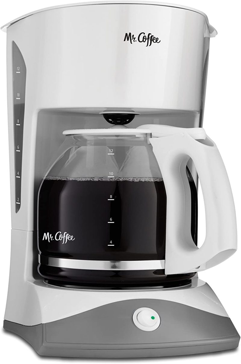 Kitchen & Dining |  Mr. Coffee Coffee Maker With Auto Pause And Glass Carafe, 12 Cups, Black Coffee, Tea & Espresso Appliances black