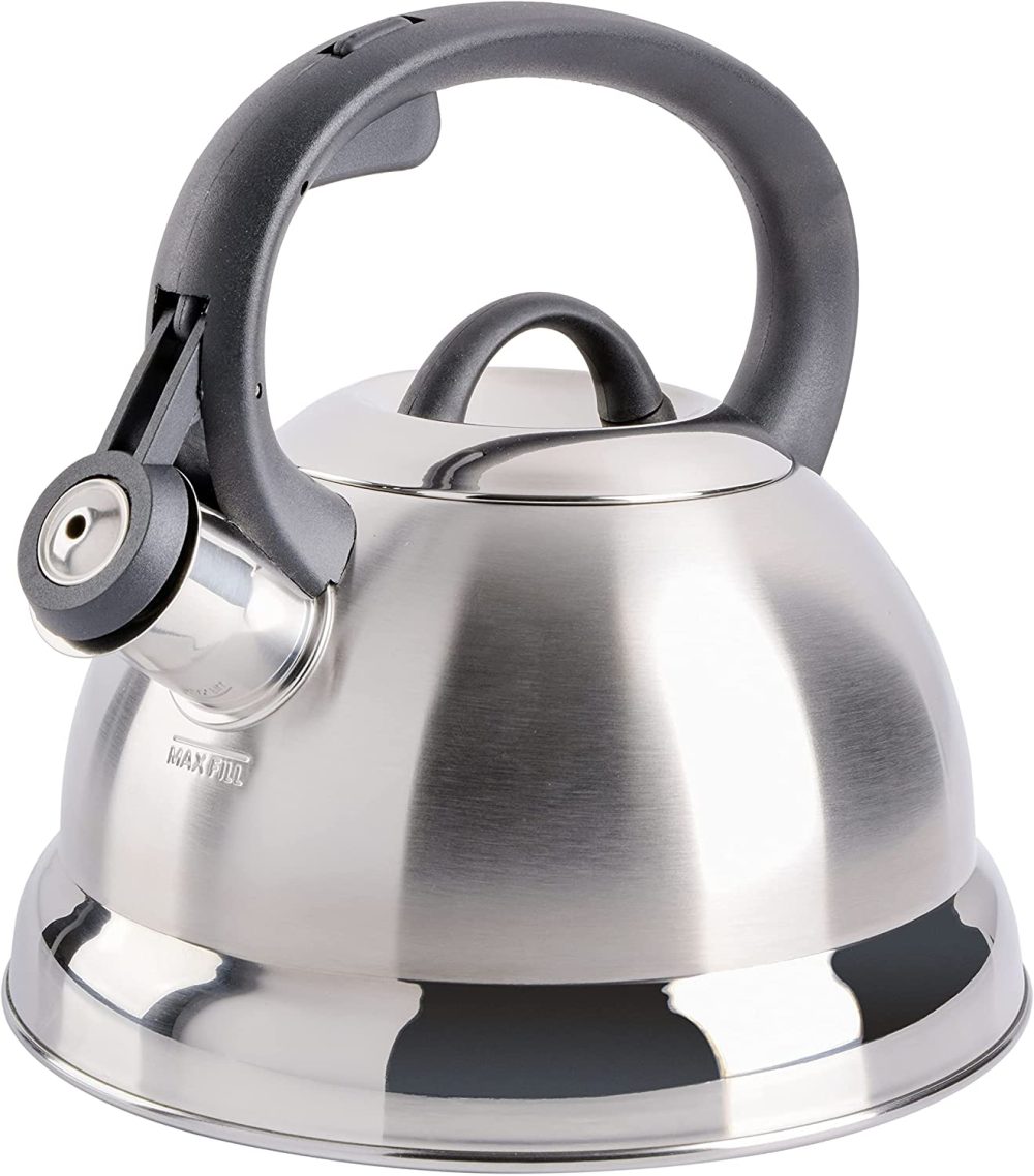 Kitchen & Dining |  Mr. Coffee Flintshire Stainless Steel Whistling Tea Kettle Cookware Brushed Satin