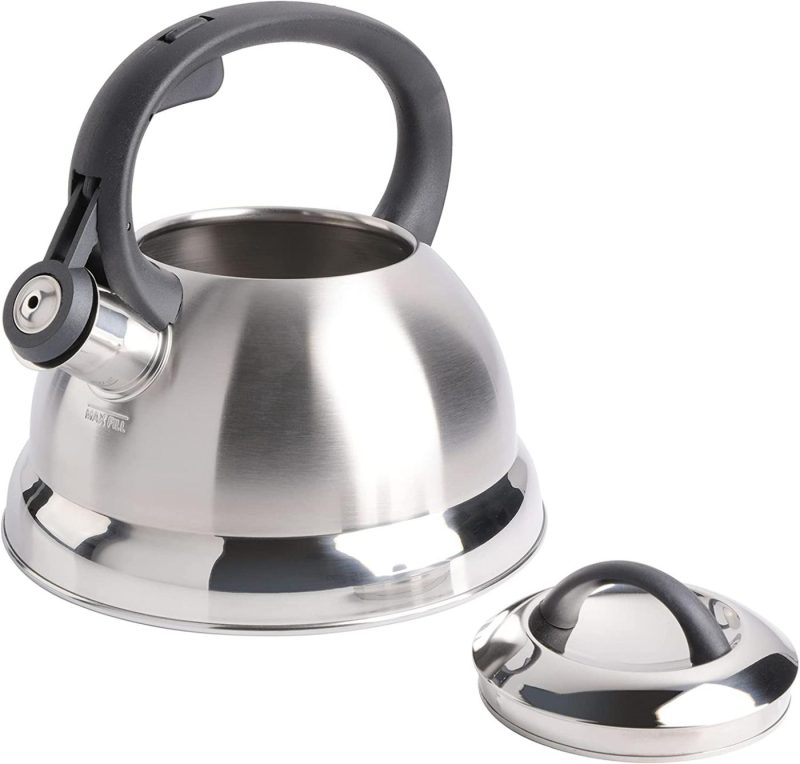 Kitchen & Dining |  Mr. Coffee Flintshire Stainless Steel Whistling Tea Kettle Cookware Brushed Satin