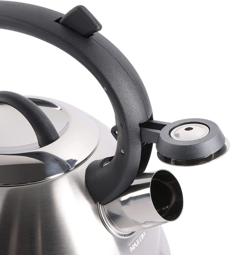 Kitchen & Dining |  Mr. Coffee Flintshire Stainless Steel Whistling Tea Kettle Cookware Brushed Satin